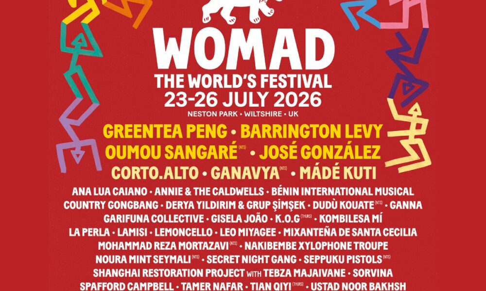 Womad 2026 poster