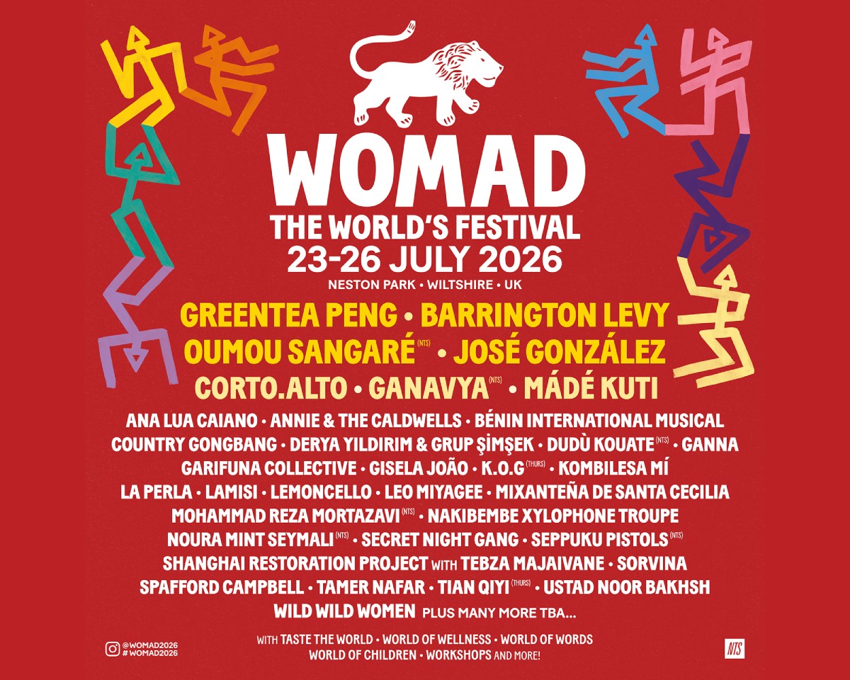 Womad 2026 poster