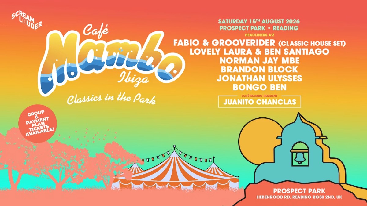 Cafe Mambo Ibiza Classics In The Park Festival