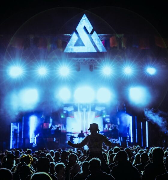 Stowaway Festival - main stage at night 2 (c) Alastair Brookes 2024